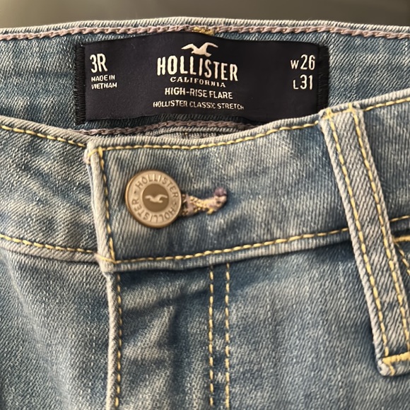 High-Rise Flare Jean Hollister Classic Stretch - Picture 3 of 8